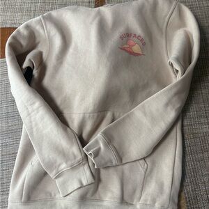 Beige Surfaces Hoodie